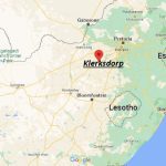 Klerksdorp South Africa map